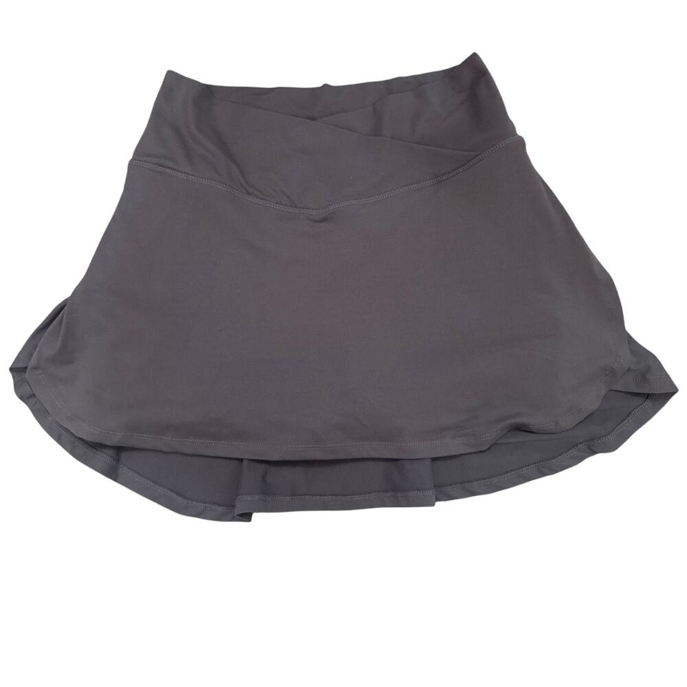 Rae Mode Gray Athletic Skort Women's Medium Built In Shorts Tennis Golf Active